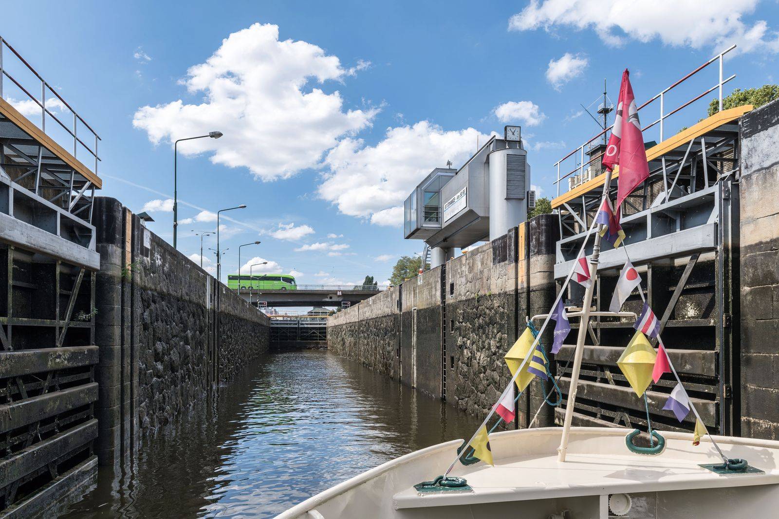 A lock on the Trent-Severn Waterway, one of Peterborough's best-known sights