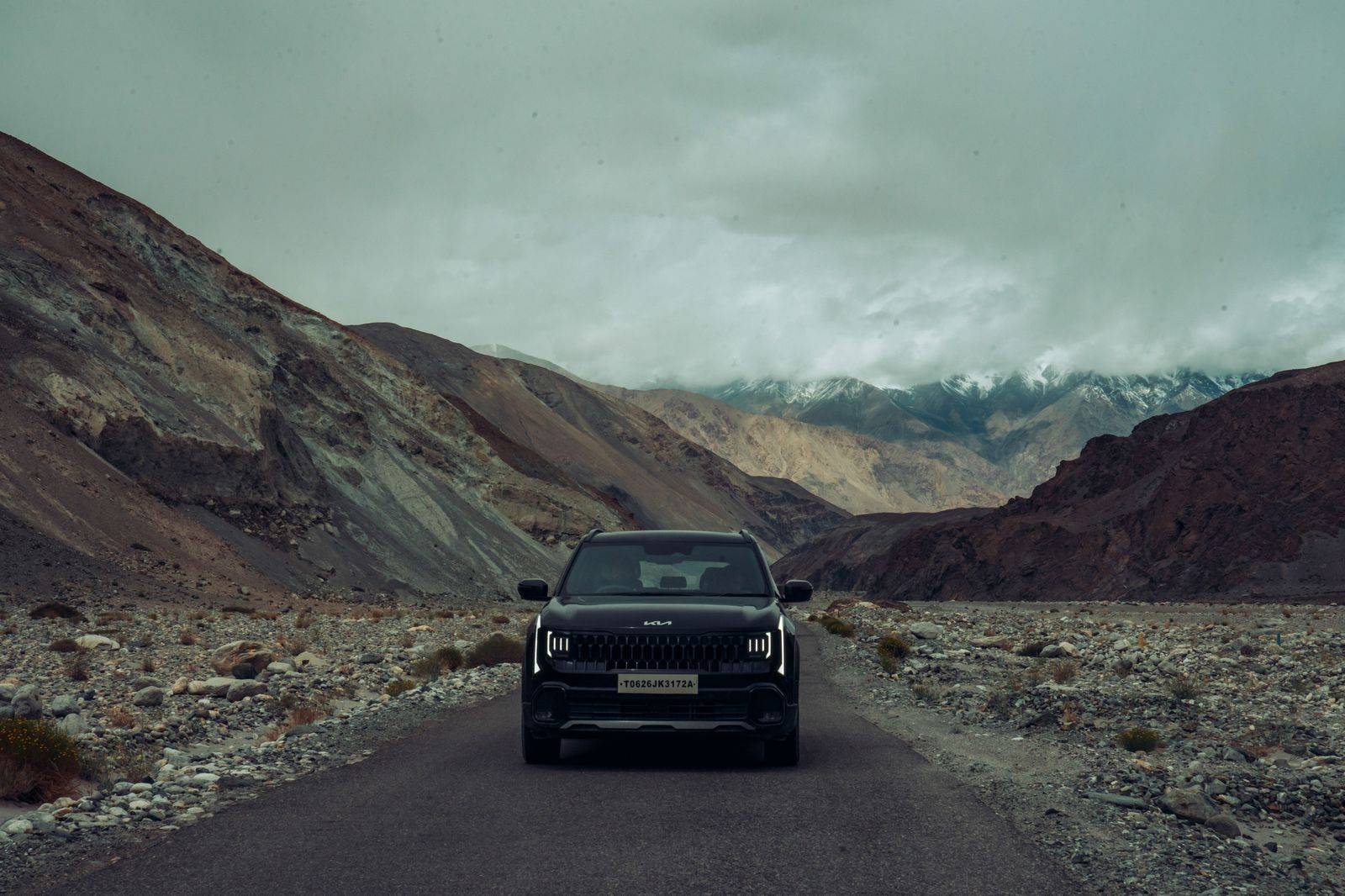 A black SUV on the highway north of Toronto, the drive most families would rather hand to a chauffeur after a day at the park