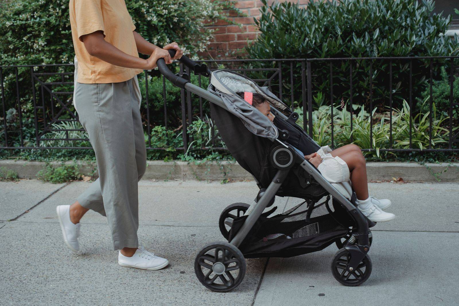 Strollers, car seats and checked cases add up quickly on a family airport run
