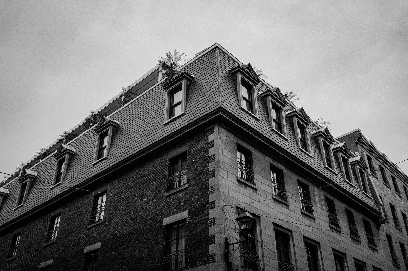 A cobblestone street in Old Montreal, a common evening drop-off for Toronto clients