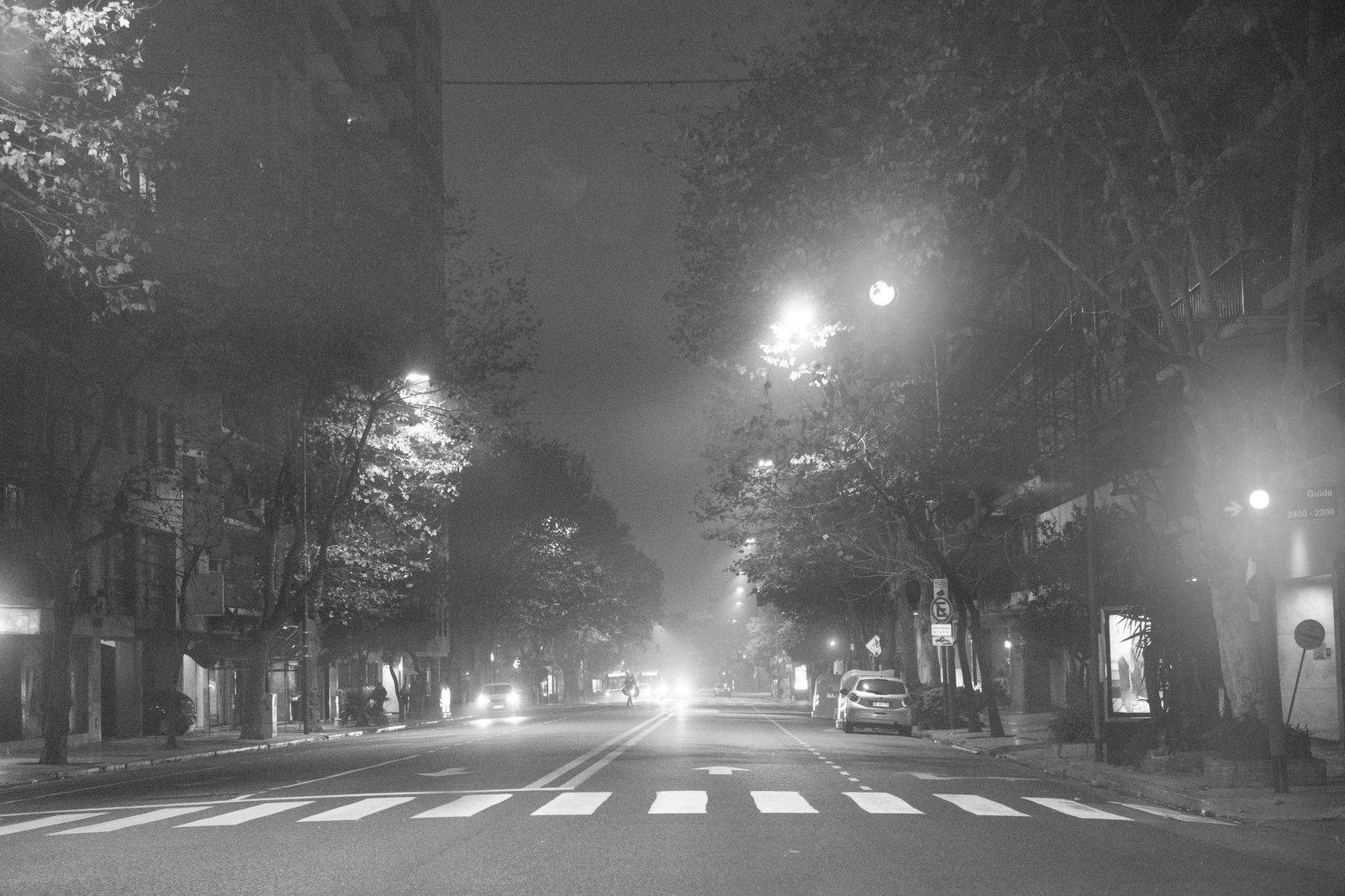 Black sedan waiting on a Yorkville side street on an event evening