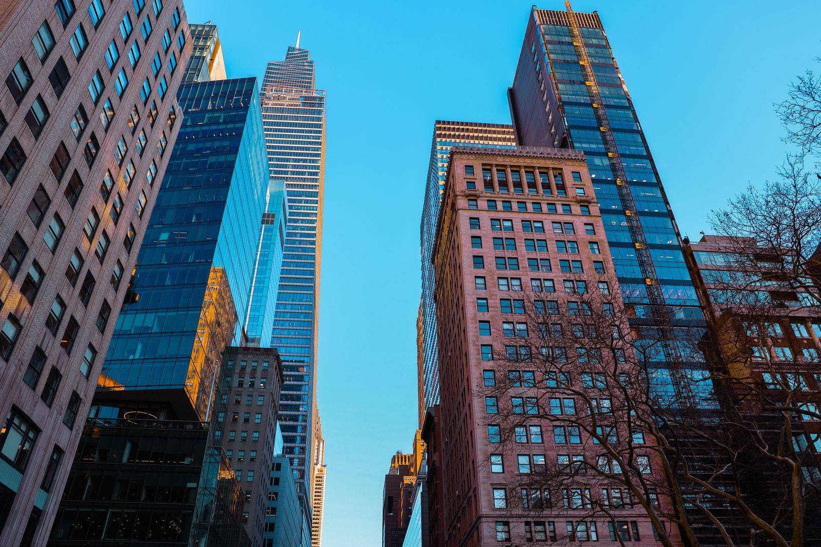 Glass towers in Toronto's Financial District, where most roadshow meetings sit within a few blocks of each other