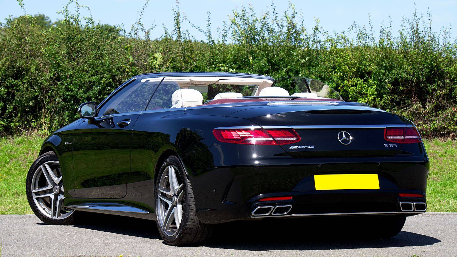 Mercedes S-Class first-class sedan