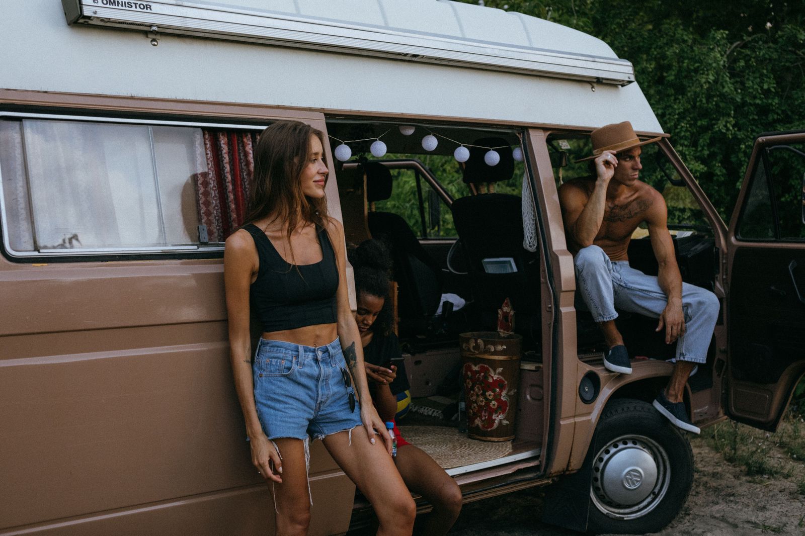 A luxury Sprinter van ready to take a group of guests to an event